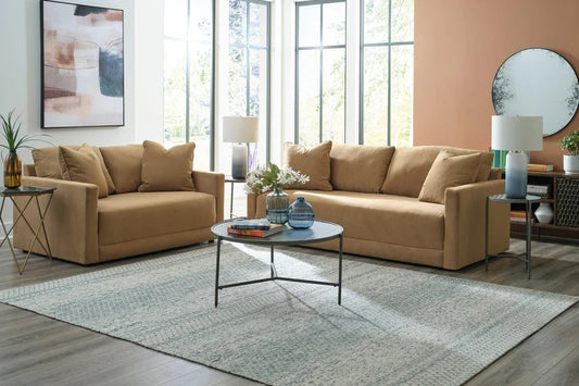 Lainee Honey Living Room Set