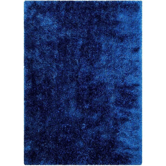 Afro Shag Royal Blue 5''x7'' Rug