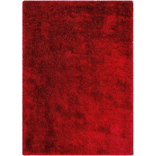 Afro Shag Red 5''x7'' Rug