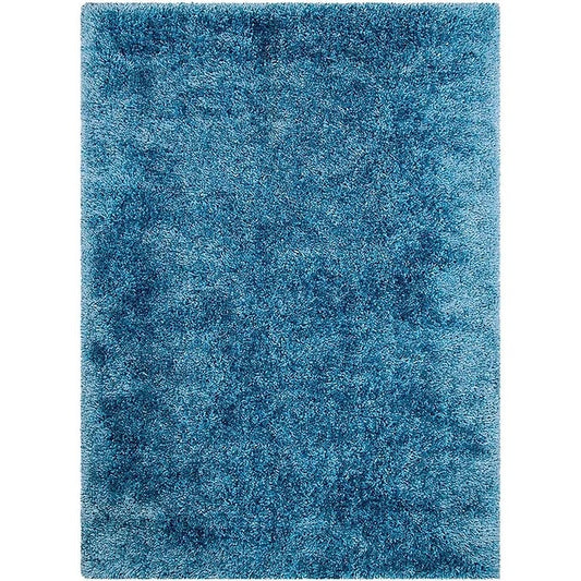 Afro Shag Turquoise 5''x7'' Rug