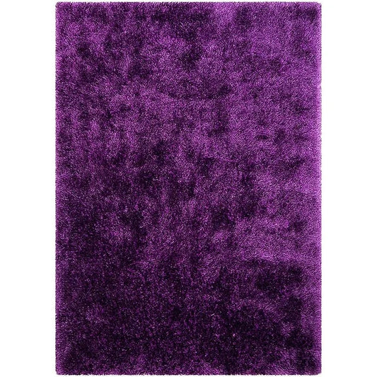 Afro Shag Violet 5''x7'' Rug