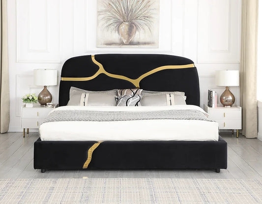 Milan Velvet Bed