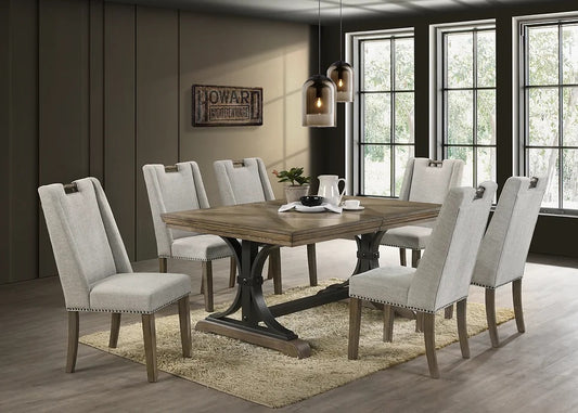 Gaby 7pc Extendable Dining Set