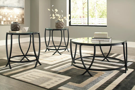 Aaron 3pc Coffee Table Set