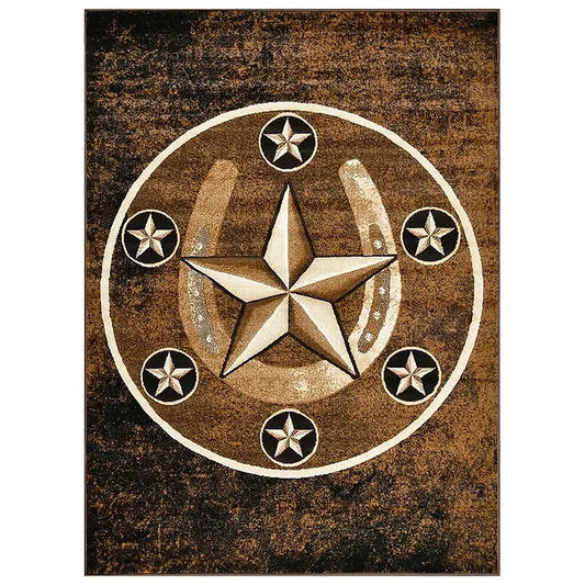 Wrangler Hickory 5''x7'' Rug