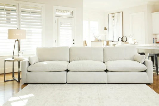 Sophie Ivory 3pc Sectional