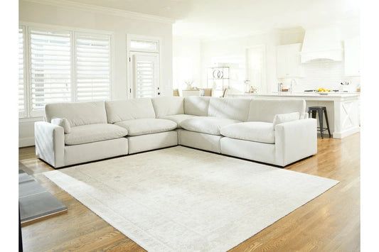 Sophie Ivory 5pc Sectional