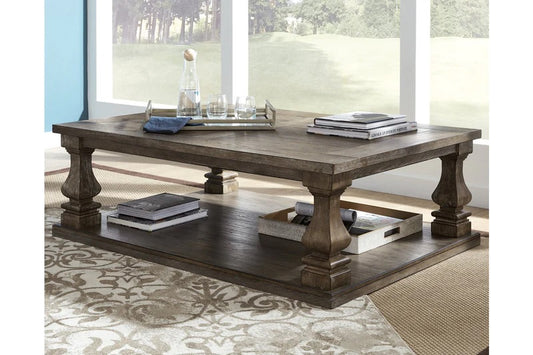 Johnelle Grey Coffee Table