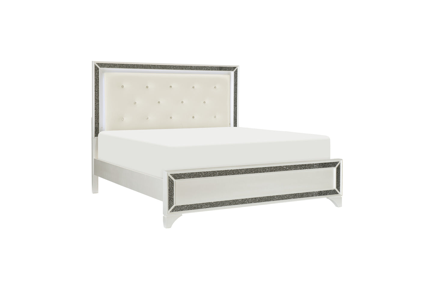 Allura Bedroom Collection (White)