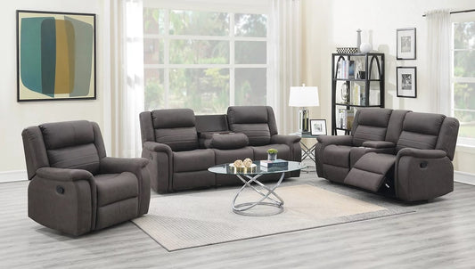 Benson Reclining Living Room Brown