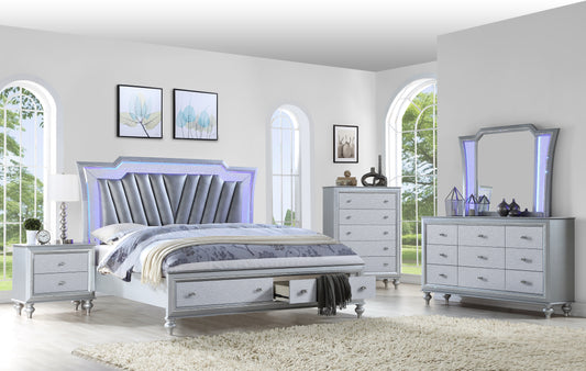 Dionne LED 7pc Bedroom Set