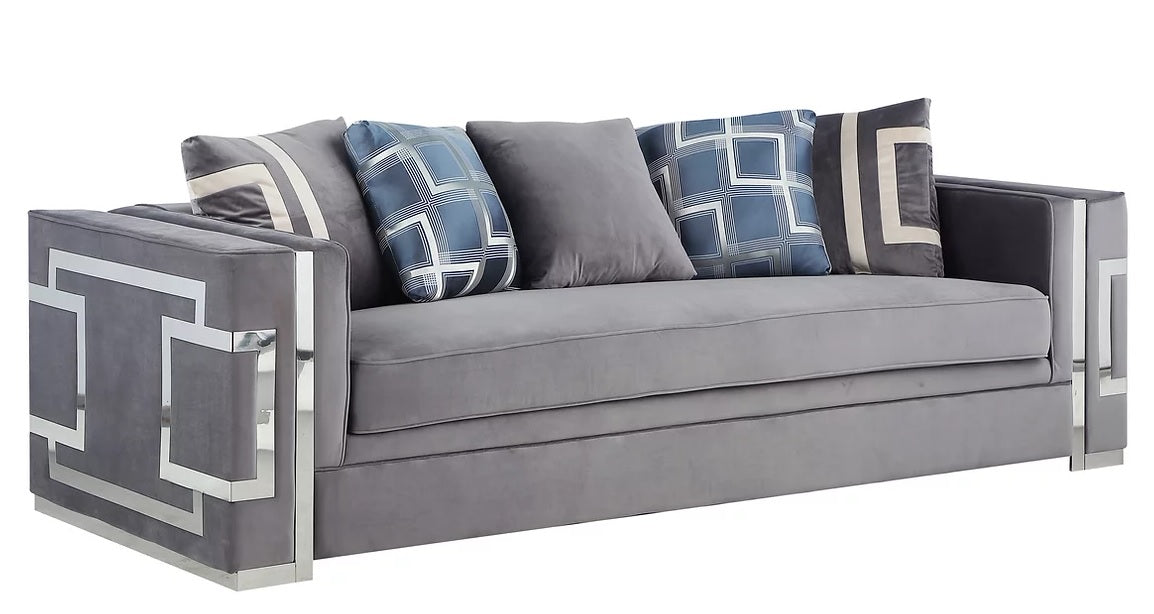 Kilye Oversized Living Room Set Grey