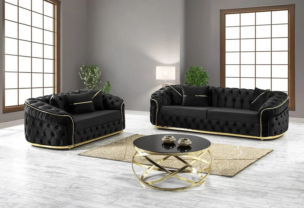 Capella Living Room Set - Multiple Colors Available