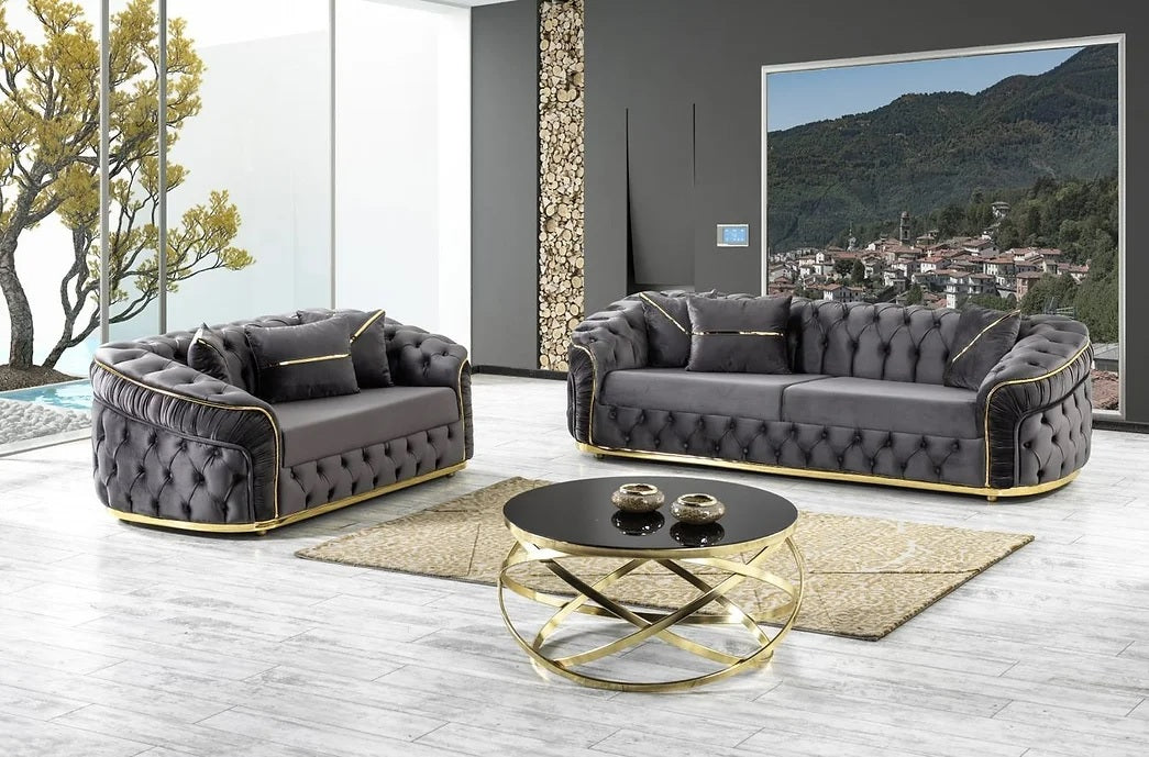 Capella Living Room Set - Multiple Colors Available