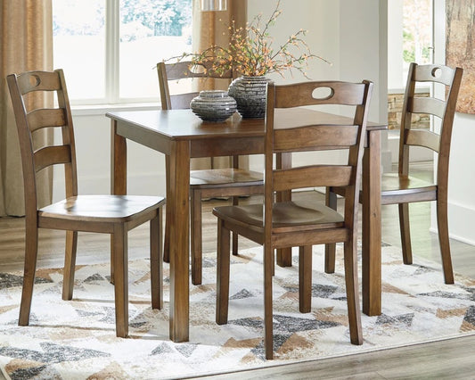 Aleen 5pc Dining Room Set