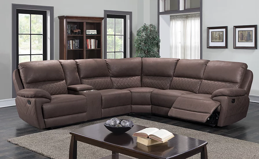 Jackson Reclining Livingroom Set (Brown)