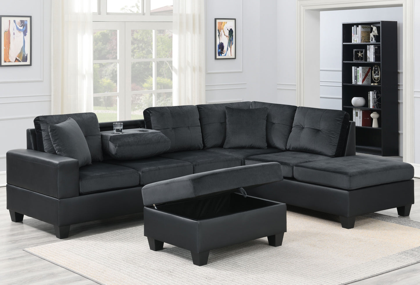 Grand Parkway Sectional Sofa (Multiple Colors Available)